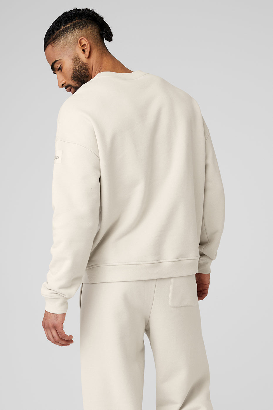 Renown Heavy Weight Crew Neck Crew Sweatshirt — Bone