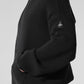 Scholar Hooded Sweater — Black