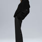 Scholar Hooded Sweater — Black