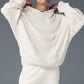 Scholar Hooded Sweater — Ivory