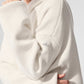 Scholar Hooded Sweater — Ivory