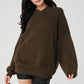 Scholar Hooded Sweater — Espresso