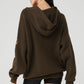 Scholar Hooded Sweater — Espresso