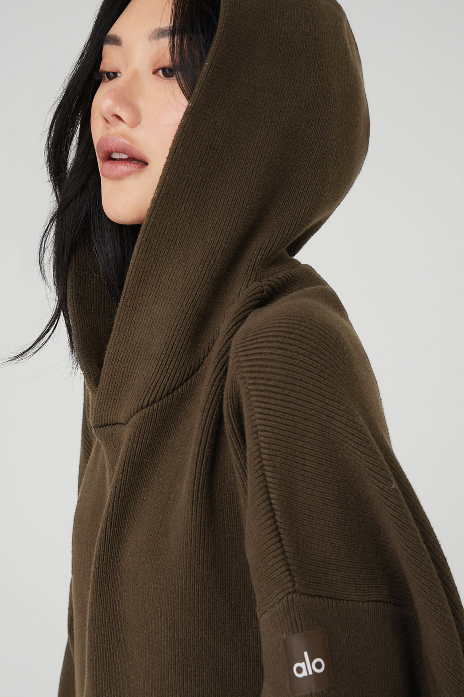 Scholar Hooded Sweater — Espresso