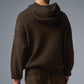 Scholar Hooded Sweater — Espresso