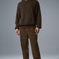 Scholar Hooded Sweater — Espresso