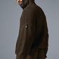 Scholar Hooded Sweater — Espresso