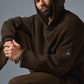 Scholar Hooded Sweater — Espresso