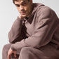 Scholar Hooded Sweater — Mushroom Heather