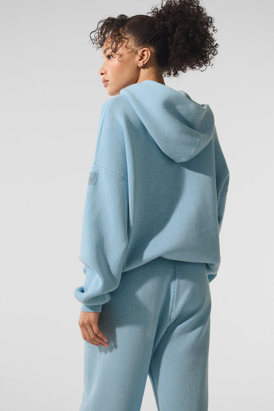 Scholar Hooded Sweater — Celestial Blue Heather