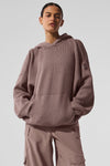 Scholar Hooded Sweater — Mushroom Heather