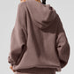 Scholar Hooded Sweater — Mushroom Heather