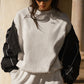 Accolade Crew Neck Crew Sweatshirt — White Heather