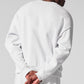 Accolade Crew Neck Crew Sweatshirt — White