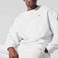 Accolade Crew Neck Crew Sweatshirt — White