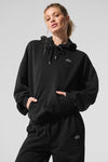 Accolade Hooded Sweatshirt — Black
