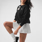 Accolade Crew Neck Crew Sweatshirt — Black