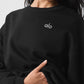 Accolade Crew Neck Crew Sweatshirt — Black