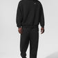Accolade Crew Neck Crew Sweatshirt — Black