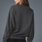 Accolade Crew Neck Crew Sweatshirt — Anthracite