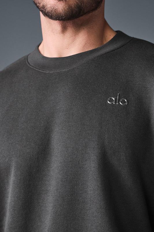 Accolade Crew Neck Crew Sweatshirt — Anthracite