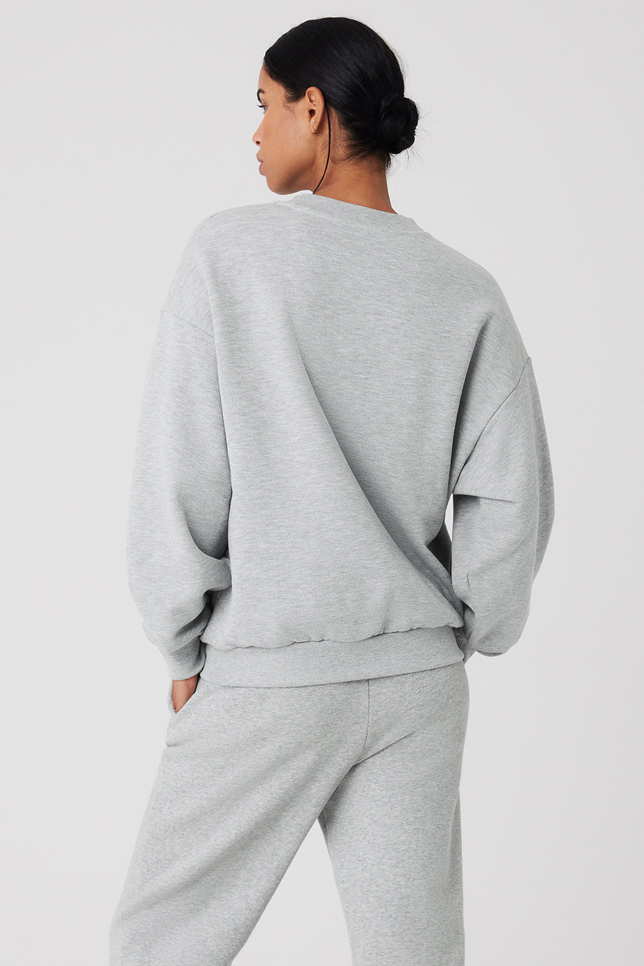 Accolade Crew Neck Crew Sweatshirt — Athletic Heather Grey