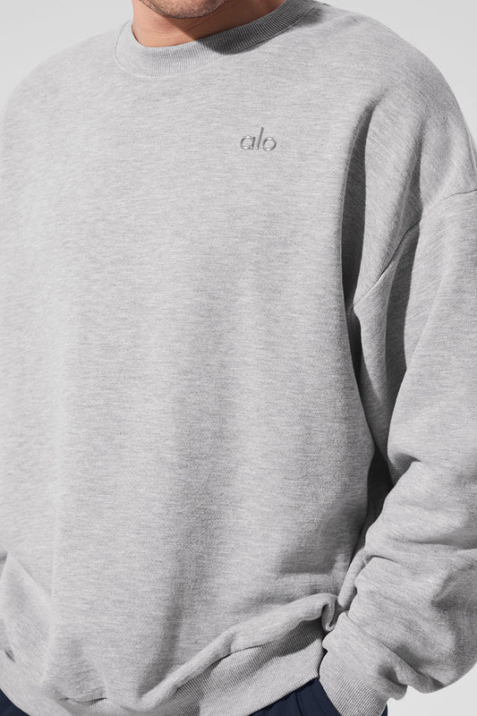 Accolade Crew Neck Crew Sweatshirt — Athletic Heather Grey