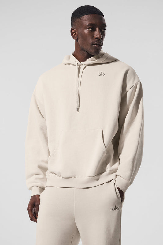 Accolade Hooded Sweatshirt — Bone
