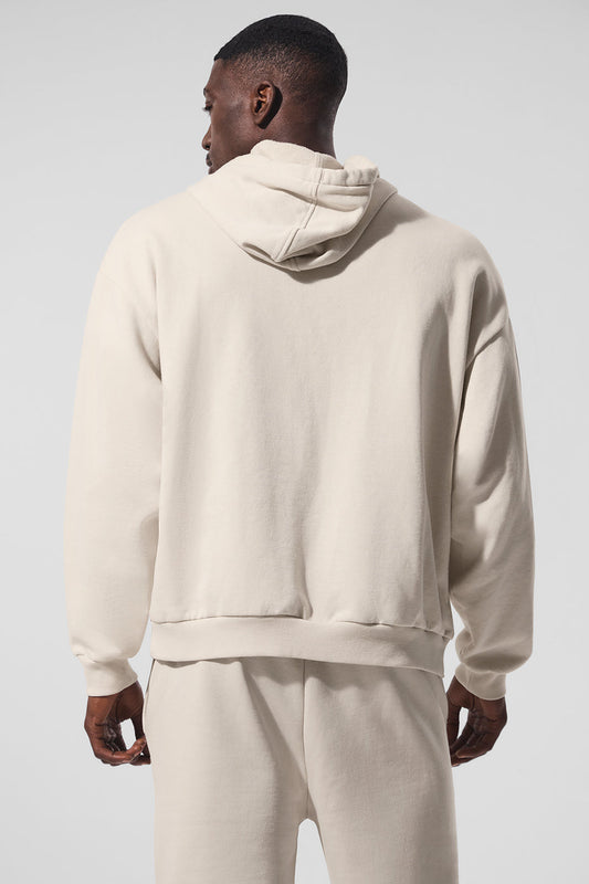 Accolade Hooded Sweatshirt — Bone
