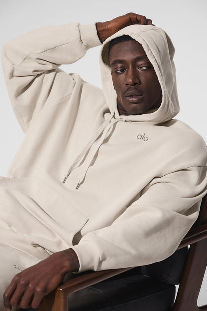 Accolade Hooded Sweatshirt — Bone