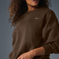 Accolade Crew Neck Crew Sweatshirt — Espresso