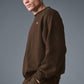 Accolade Crew Neck Crew Sweatshirt — Espresso