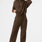 Accolade Crew Neck Crew Sweatshirt — Espresso