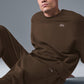 Accolade Crew Neck Crew Sweatshirt — Espresso