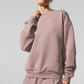 Accolade Crew Neck Crew Sweatshirt — Taupe