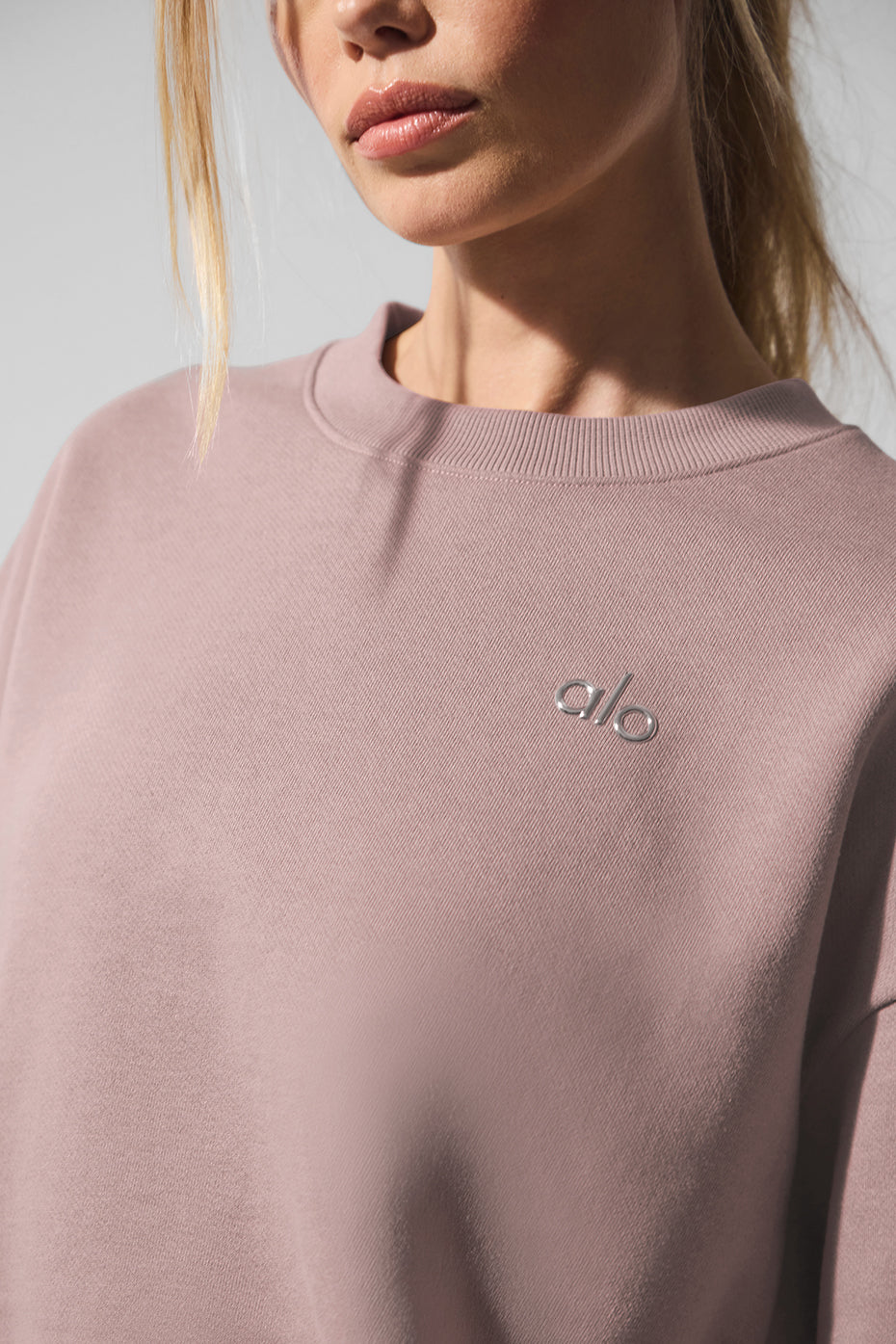 Accolade Crew Neck Crew Sweatshirt — Taupe