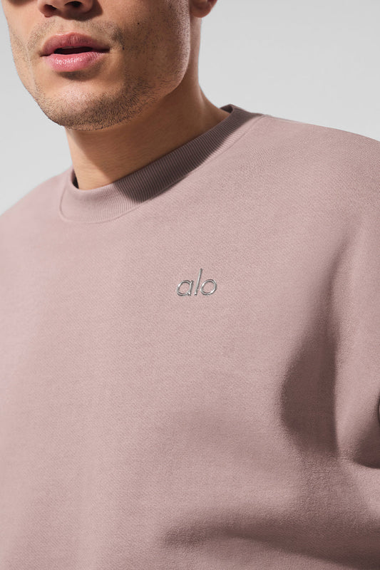 Accolade Crew Neck Crew Sweatshirt — Taupe