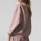 Accolade Crew Neck Crew Sweatshirt — Taupe