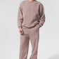 Accolade Crew Neck Crew Sweatshirt — Taupe