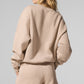 Accolade Crew Neck Crew Sweatshirt — Macadamia