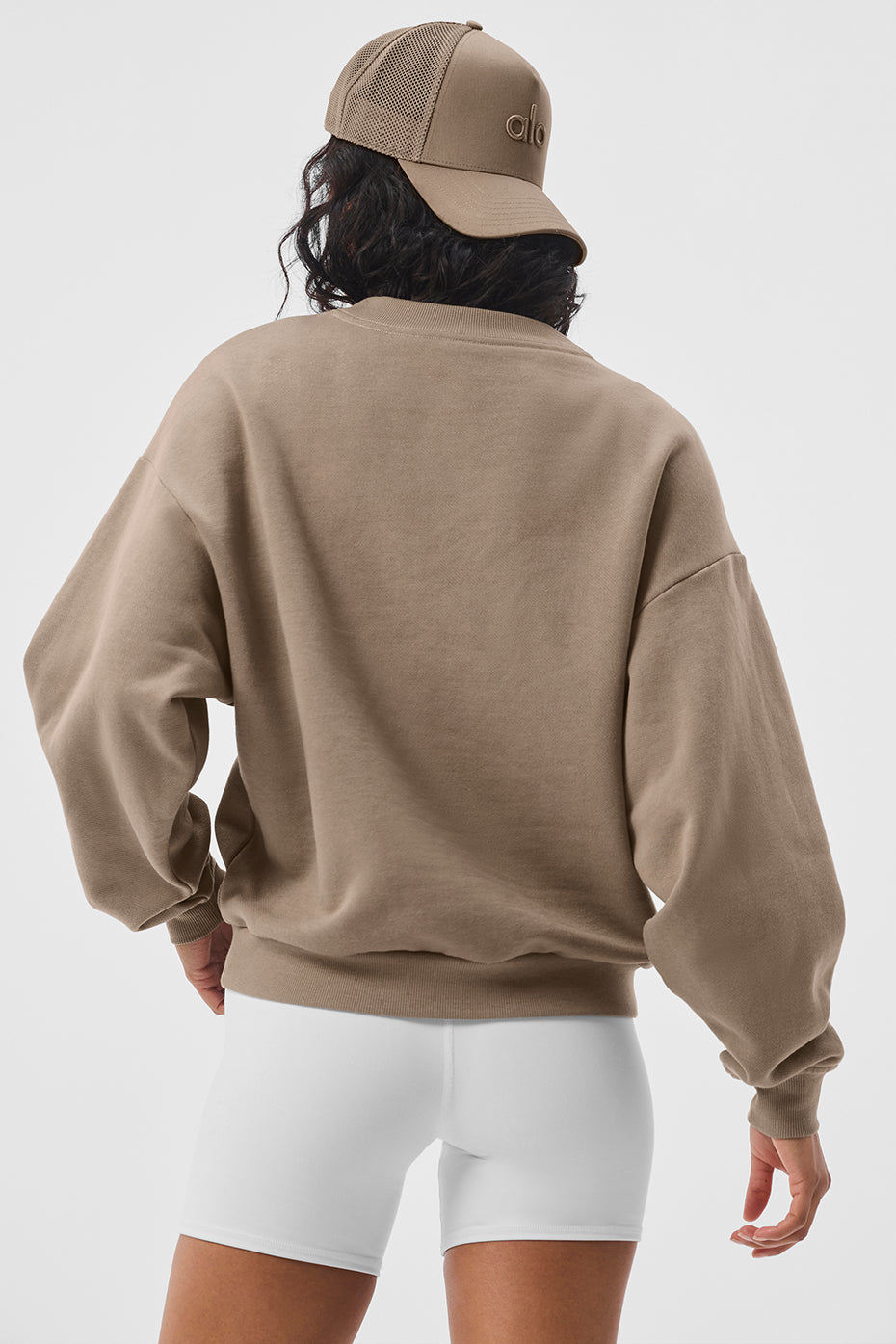 Accolade Crew Neck Crew Sweatshirt — Gravel