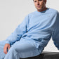 Accolade Crew Neck Crew Sweatshirt — Seashell Blue