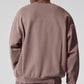 Accolade Crew Neck Crew Sweatshirt — Mushroom