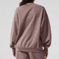 Accolade Crew Neck Crew Sweatshirt — Mushroom