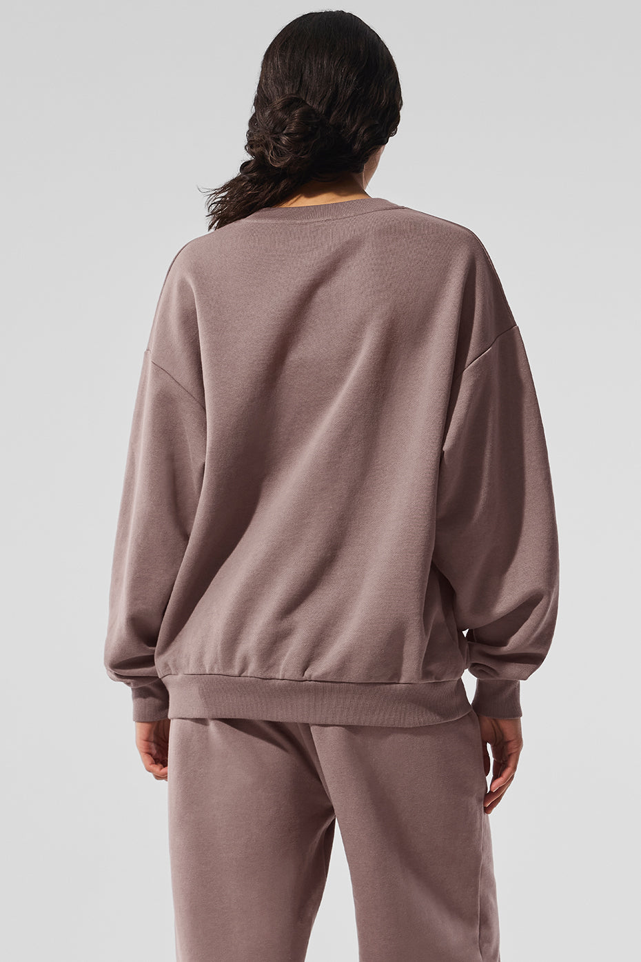 Accolade Crew Neck Crew Sweatshirt — Mushroom