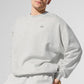 Accolade Crew Neck Crew Sweatshirt — White Heather
