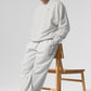 Accolade Crew Neck Crew Sweatshirt — White Heather