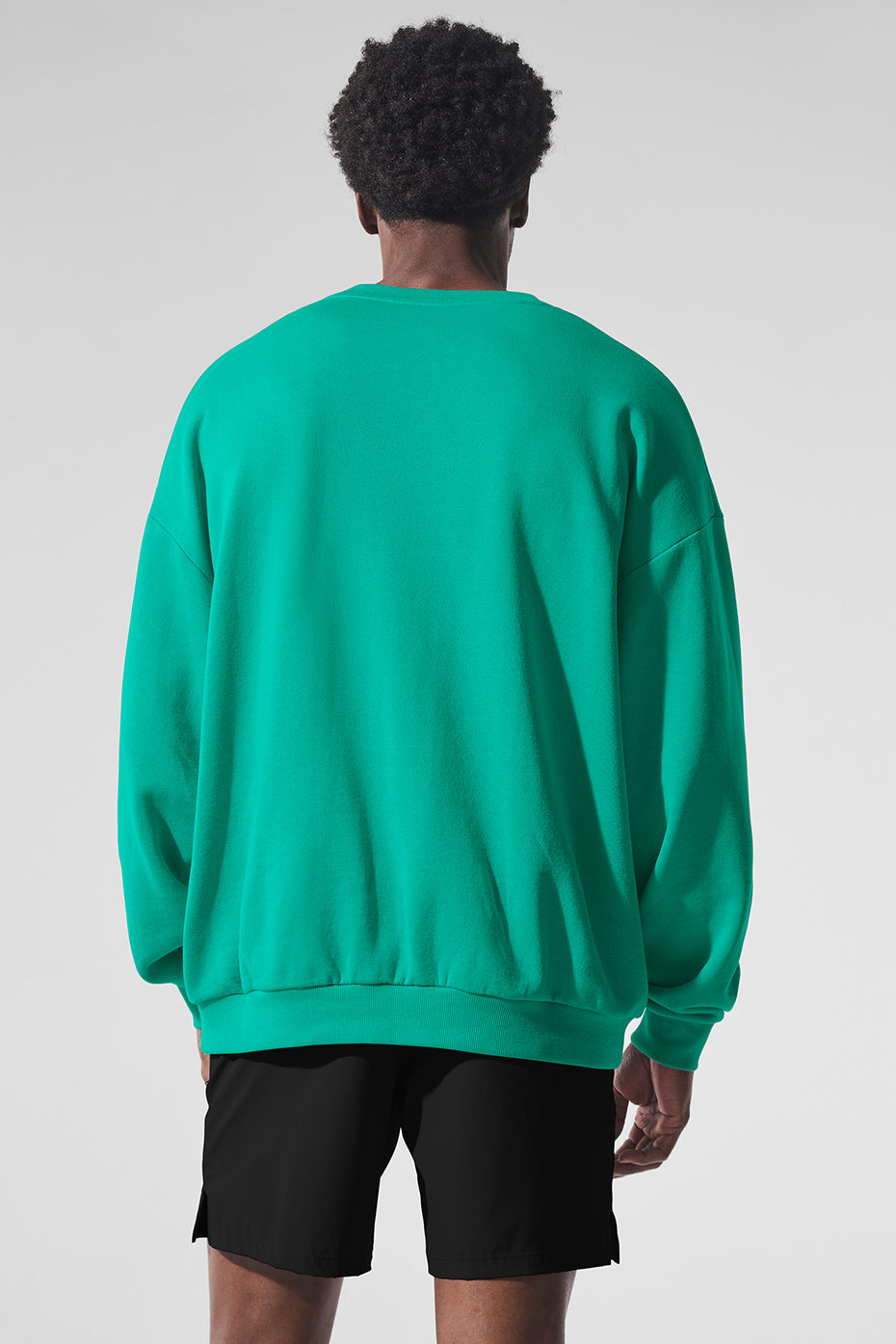 Accolade Crew Neck Crew Sweatshirt — Spruce Green