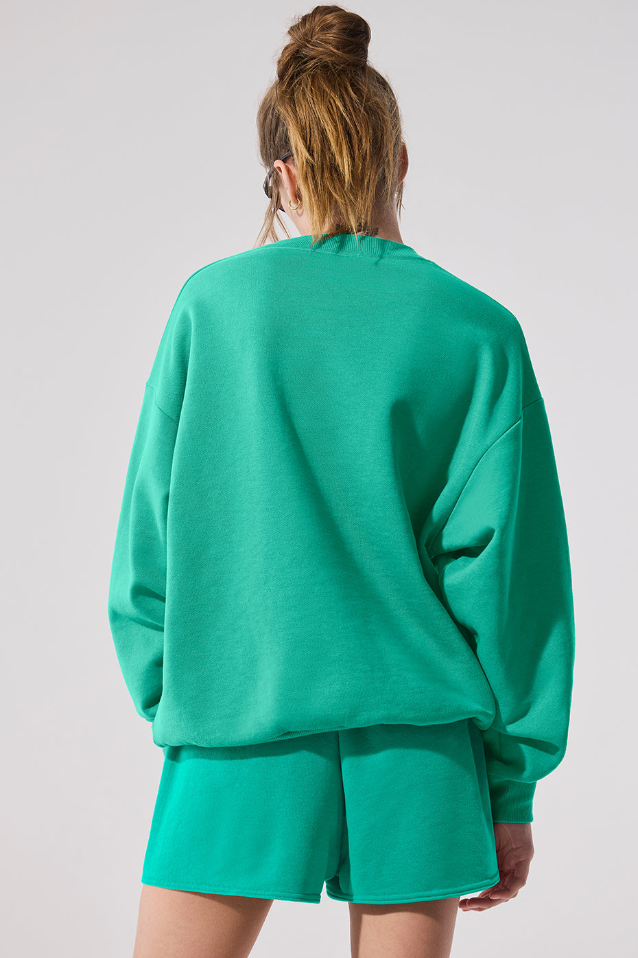 Accolade Crew Neck Crew Sweatshirt — Spruce Green