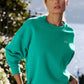 Accolade Crew Neck Crew Sweatshirt — Spruce Green